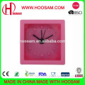 Modern promotional table silicone clock, silicone alarm clock
